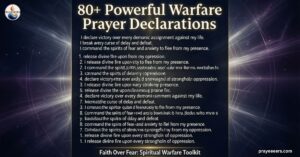 warfare-prayer-declarations